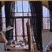 Arikha, Avigdor (1929-2010) - 2005 Studio Window with Curtains (Private Collection)