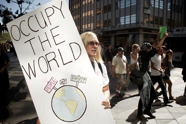 Occupy The World (chris holder, flickr)