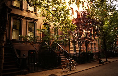Summer on Perry Street, Greenwich Village, New York City by Vivienne Gucwa