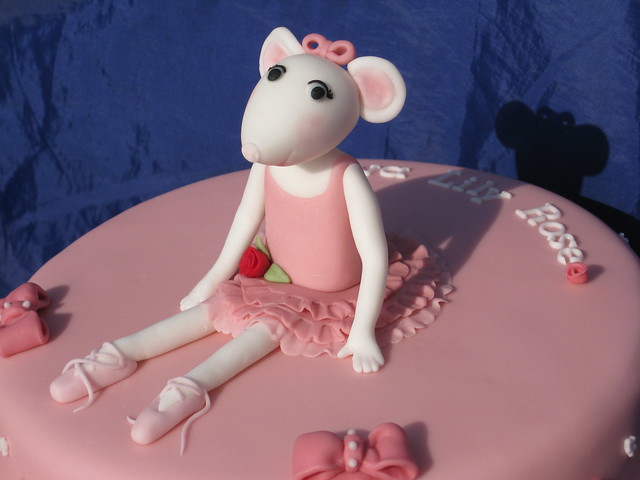 Angelina Ballerina 1st Birthday Cake Loved making this although my worries