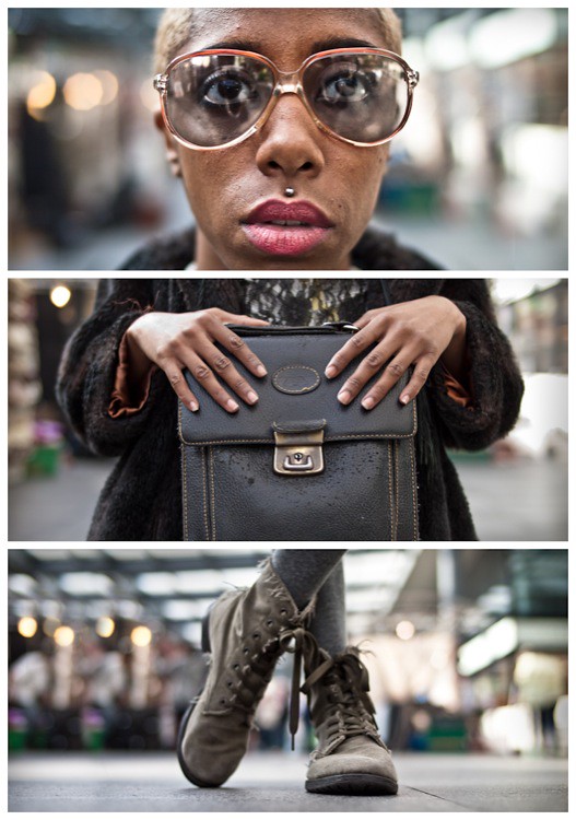 Triptychs of Strangers #23, The Kharise Francis herself