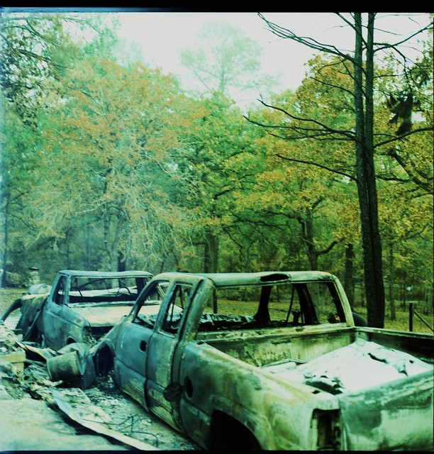 aftermath of the Texas wildfires