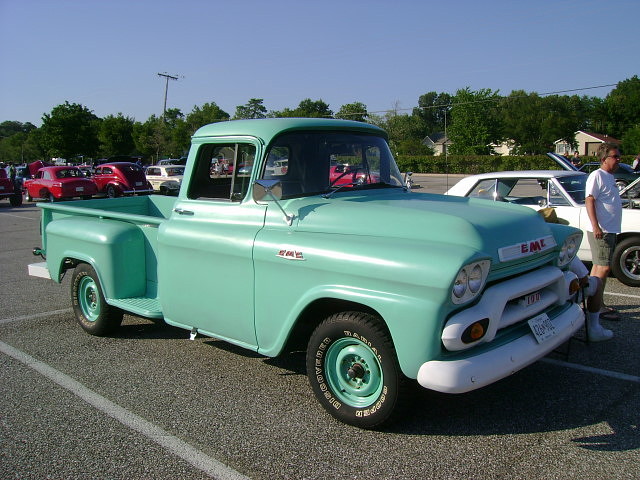 1958 GMC 100 Lost in the 50s Cruise Night at Marley Station Mall 