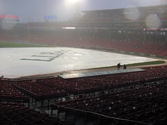 Boston Red Sox vs Oakland Athletics (and Hurricane Irene)
