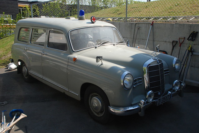 Norwgian Old Mercedes Ambulance Privatly owned