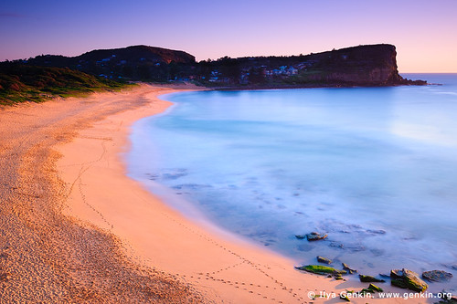 Early Morning at Avalon Beach, Sydney, NSW, Australia by Ilya Genkin