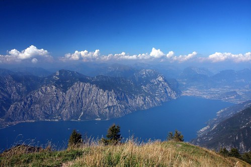 Lake Garda from Monte Baldo, Malcesine, Italy