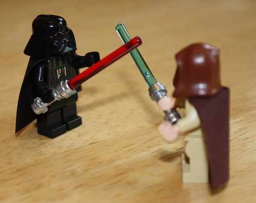 Darth Vader vs Obi-Wan Kenobi