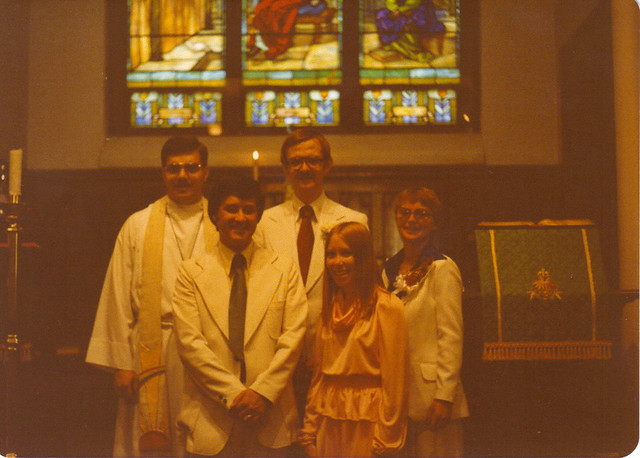 mom and dad's wedding