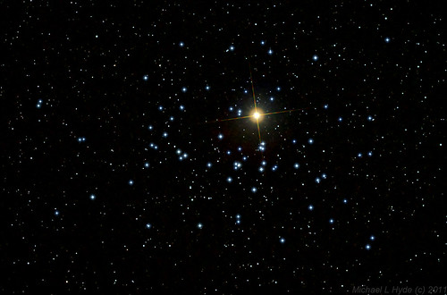 Mars in M44 011011 - re-processed by Mick Hyde