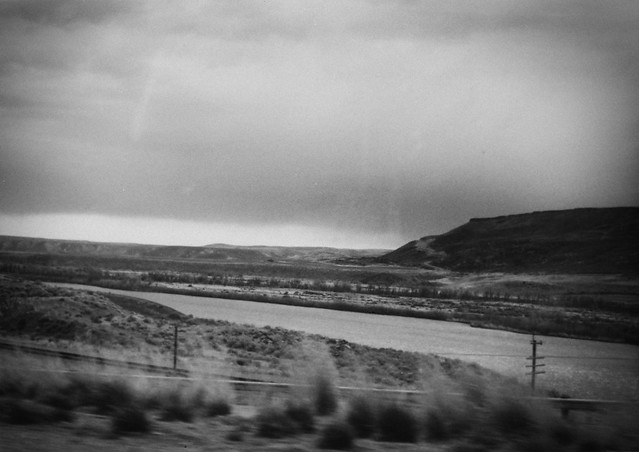 Post processed film from 1990, Idaho to Utah