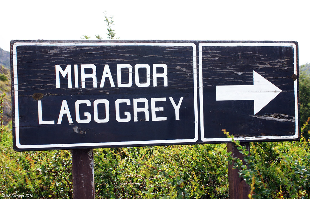 Mirador Lago Grey - Patagonia Chilena - Chile