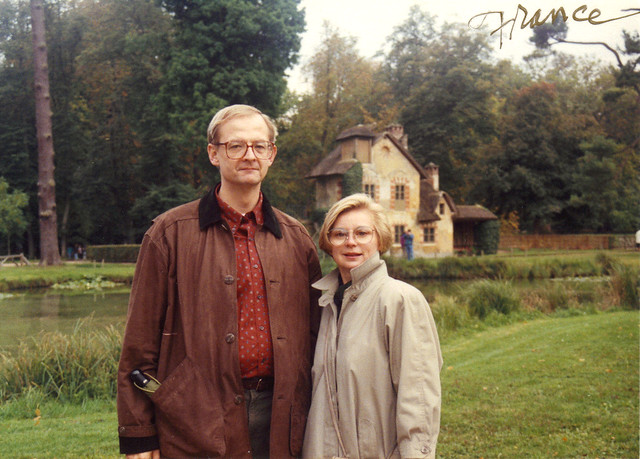 Mom and Dad in France