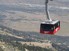 Tram Ride Up Rendezvous Mountain