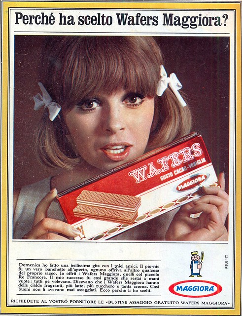 adv - 1966 - biscotti wafers