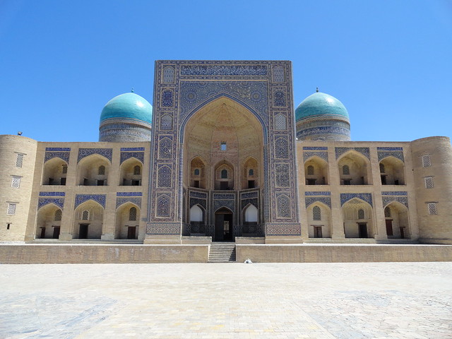 Mir-i-Arab Madrasa, Buchara, Uzbekistan by travelourplanet.com, on Flickr