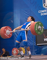 Sagir Taner TUR 77kg  2006 world Weightlifting championship