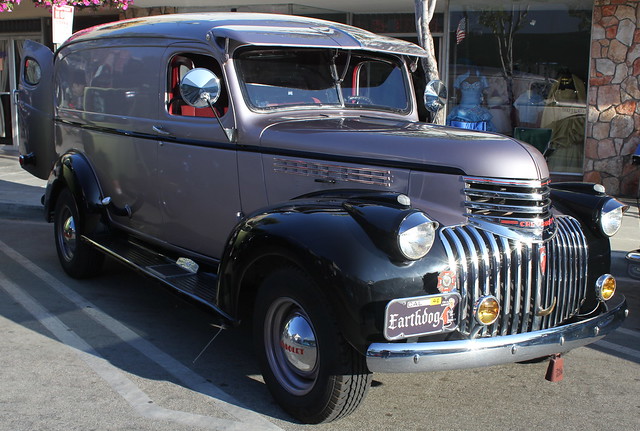 1946 Chevy Panel Truck Fantastic looking all around is the best way to