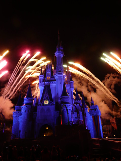 Cinderella's Castle - Wishes Fireworks