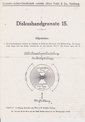Original manual for the Diskushandgranate 15