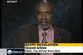 Abayomi Azikiwe, editor of the Pan-African News Wire, appearing on the Press TV News Analysis program on September 30, 2011. The topic was on the 'Reclaiming the Revolution' protests in Egypt. by Pan-African News Wire File Photos
