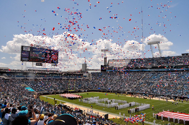 9/11 Tribute at Everbank Field