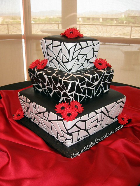 Still lots of black white and red weddings happening