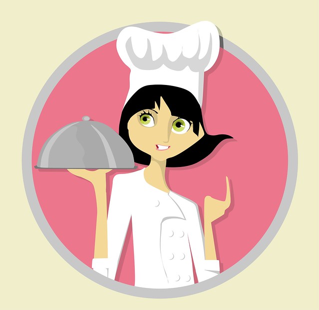 girl chef clipart - photo #43