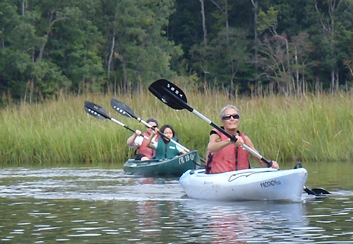Fall is a great time to paddle at York River State Park
