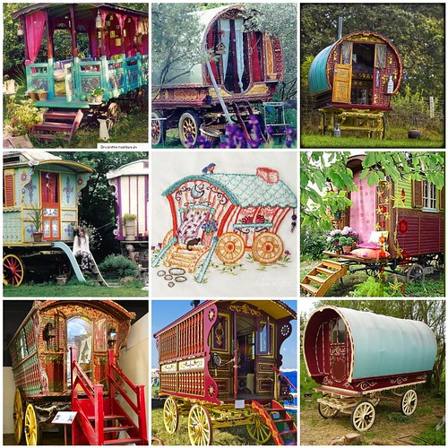 Friday Funspiration: Gypsy wagons