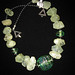 green rutilated quartz necklace