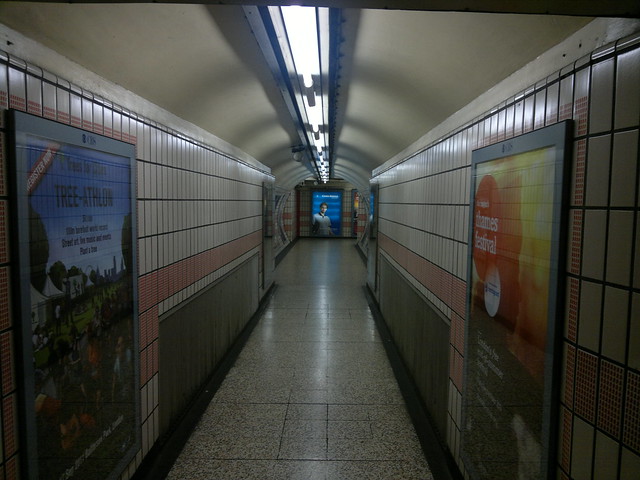 Empty Underground, Baker Street