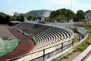 Classic Amphitheatre Seating At Paterson's Hinchliffe Stadium