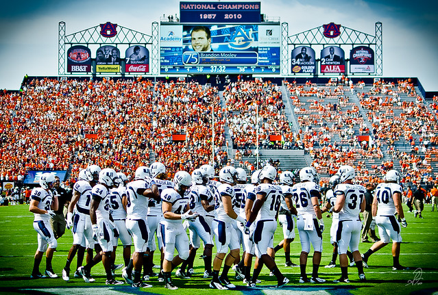 Utah State in Jordan Hare Stadium More photos available on 