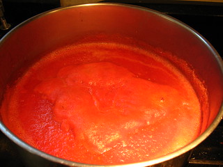Tomato heaven: spaghetti sauce (meatless)