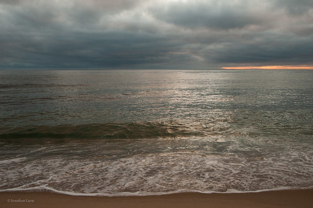 Morning Ocean Portrait Discovered in Wellfleet Massachusetts morning ocean