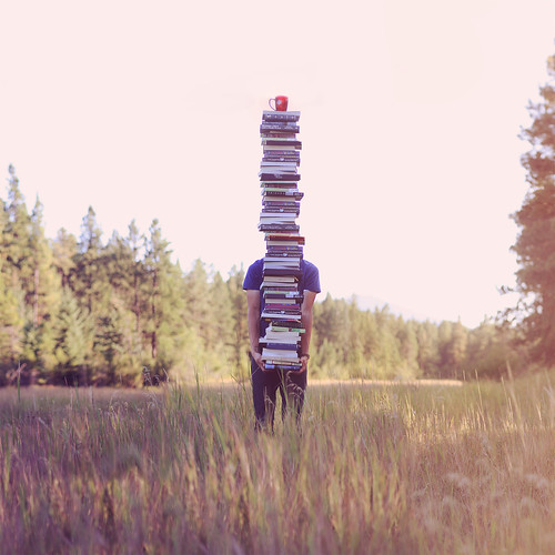 A Stack Of Books Meant To Be Read Aloud