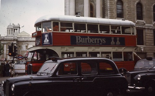 Tourist Bus, London 1977 by Tram Painter