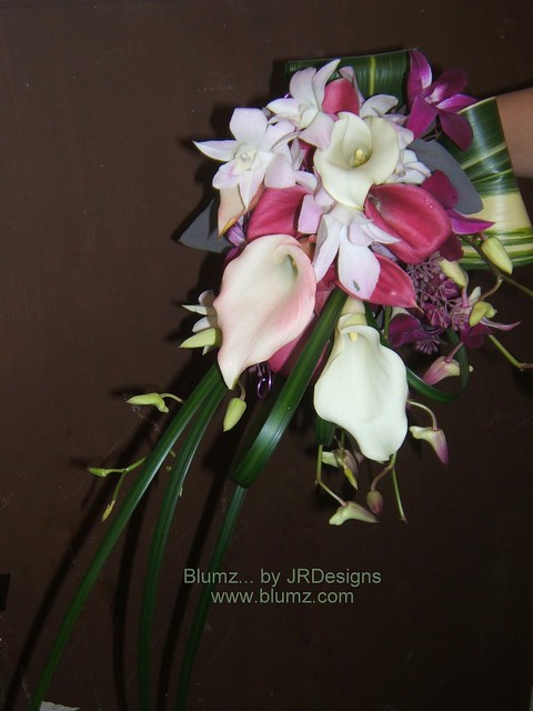 Bridal or Maids bouquet created by the award winning floral designers of 