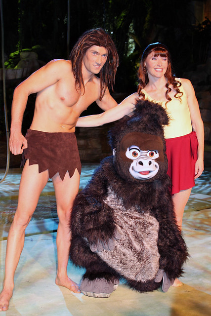 Meeting Tarzan, Jane and Terk after The Tarzan Encounter