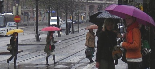 Helsingin sateenvarjot by Anna Amnell