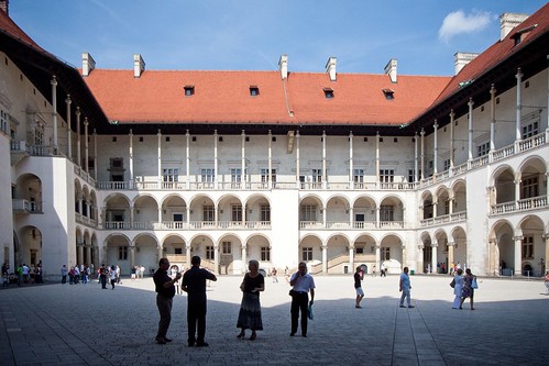 Renaissance courtyard of Wawel Castle, Kraków, Poland by Fotosia
