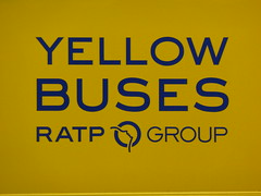RATP Yellow Buses
