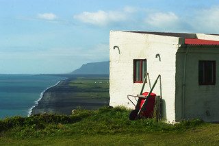 House at Dyrholaey Cliffs