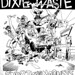 Dixie Waste CD Cover Original b/w ink 3