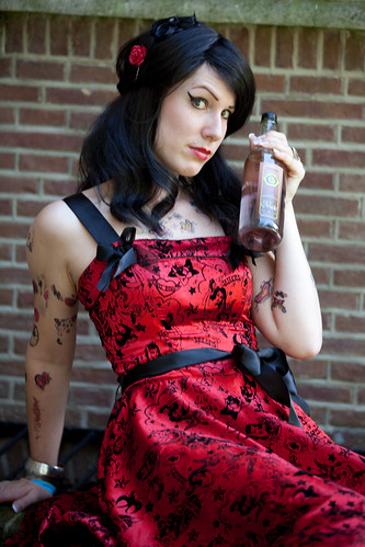 Castlefest 2011, Sandra as Amy Winehouse by Qsimple