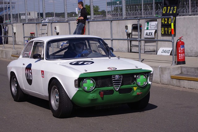 1965 Alfa Romeo Giulia Sprint GTA Silverstone Classic 2011