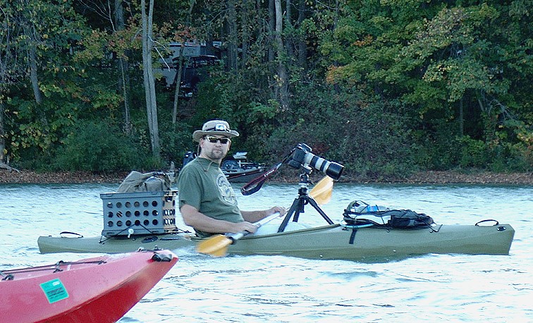 Wildlife Photography from a kayak.