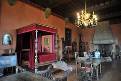 Décor intérieur du Château de Castelnau-Bretenoux - Lot