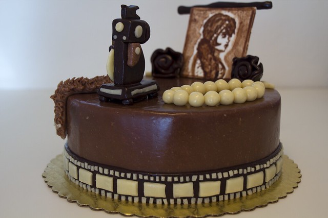 1920's Themed Modeling Chocolate Cake | For my Centerpiece ...